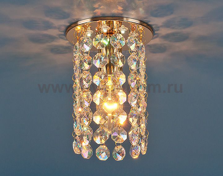 Светильник Elektrostandard 208 LED золото/перламутр Strotskis