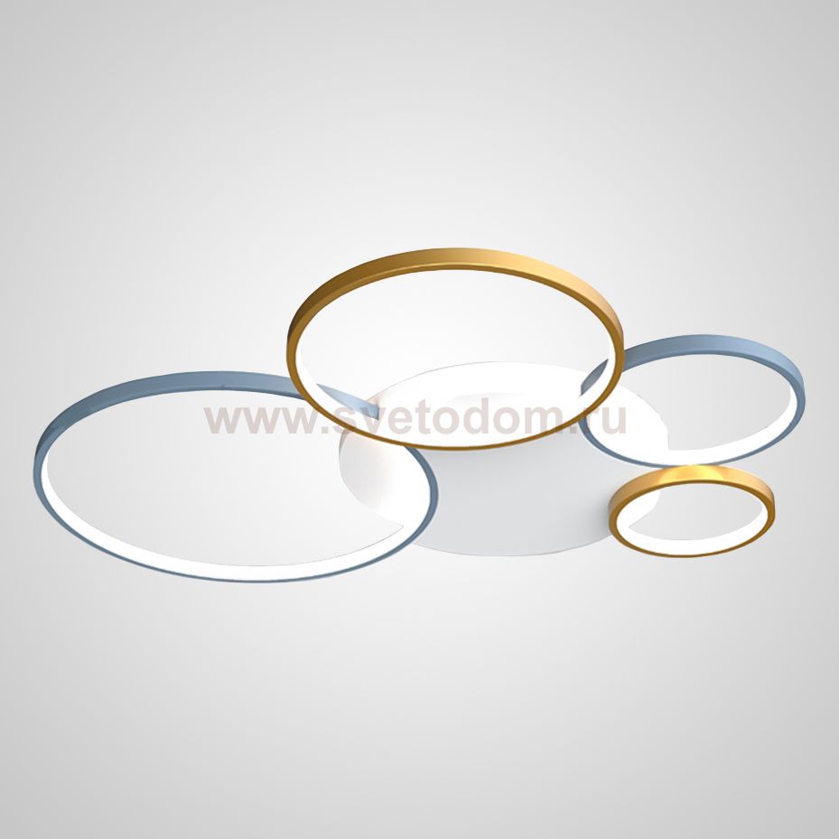 Потолочный светильник ALMA L75 Grey Gold ImperiumLoft 208076-23