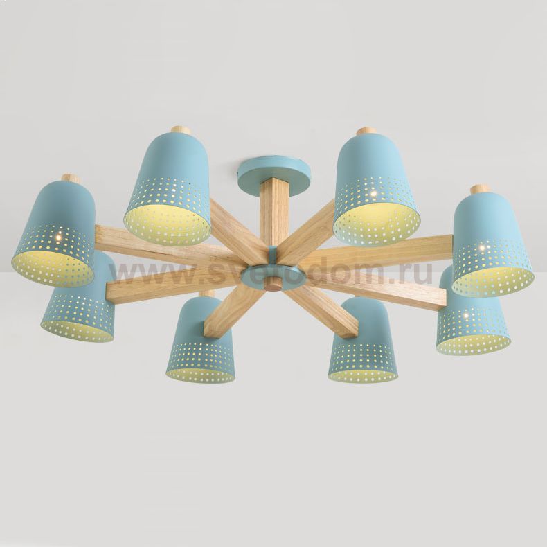Люстра на штанге TRACERY 8 lamps ImperiumLoft 208100-26