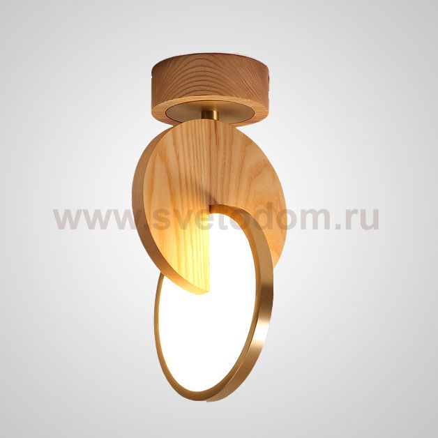 Потолочный светильник GLATT WOOD CH Light brown ImperiumLoft 208122-23