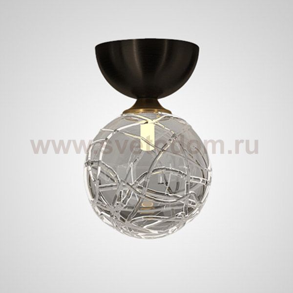 Потолочный светильник INGELA A D12 Black ImperiumLoft 208127-23