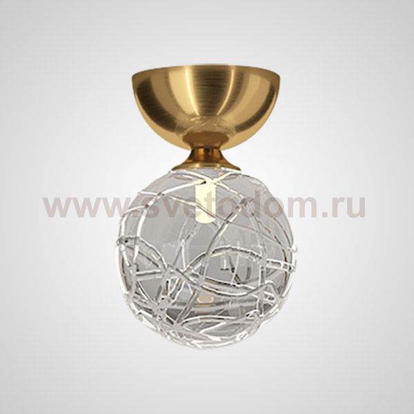 Потолочный светильник INGELA A D12 Brass ImperiumLoft 208128-23