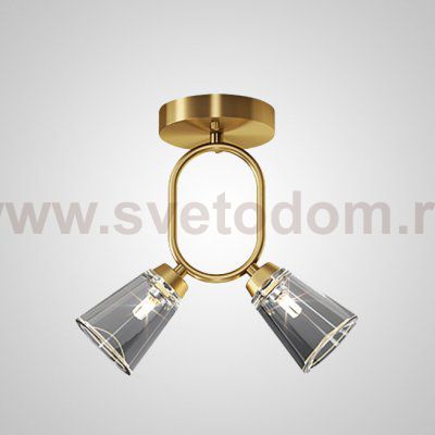 Потолочный светильник ADRIELL CH Brass ImperiumLoft 208132-23