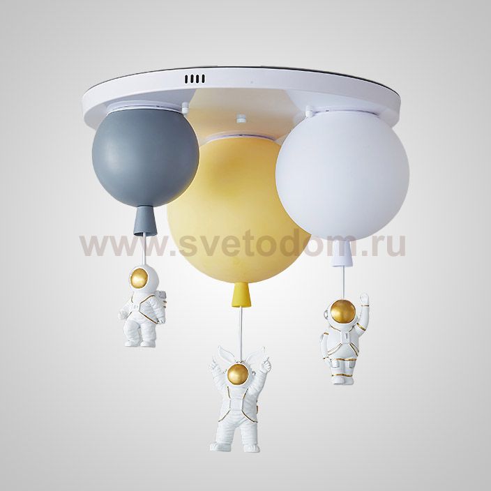 Потолочный светильник MERCURY MORE L3 Blue Yellow White ImperiumLoft 208171-23