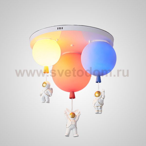 Потолочный светильник MERCURY MORE L3 Yellow Red Blue ImperiumLoft 208172-23