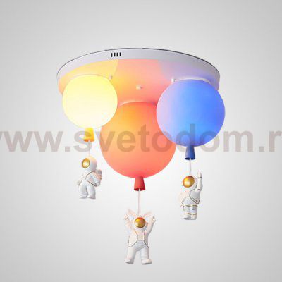 Потолочный светильник MERCURY MORE L3 Yellow Red Blue ImperiumLoft 208172-23