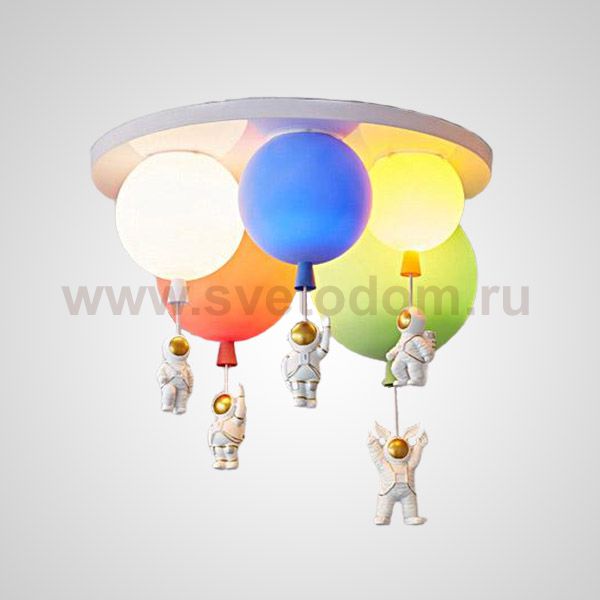 Потолочный светильник MERCURY MORE L5 White Red Blue Yellow Green ImperiumLoft 208175-23