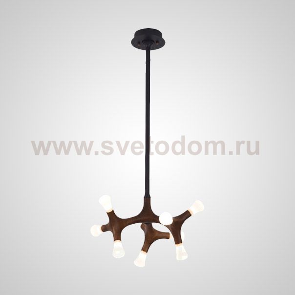 Потолочный светильник SANTANA L9 Dark brown ImperiumLoft 208197-23