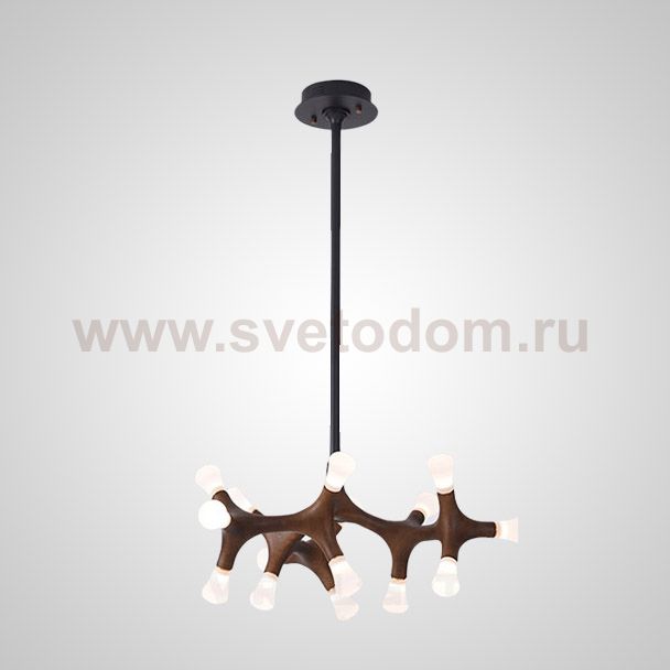 Потолочный светильник SANTANA L15 Dark brown ImperiumLoft 208198-23