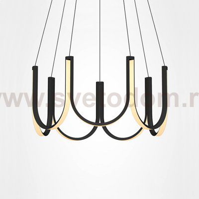 Подвесная люстра U-SERIES for Arpel D100 Black ImperiumLoft 208231-26