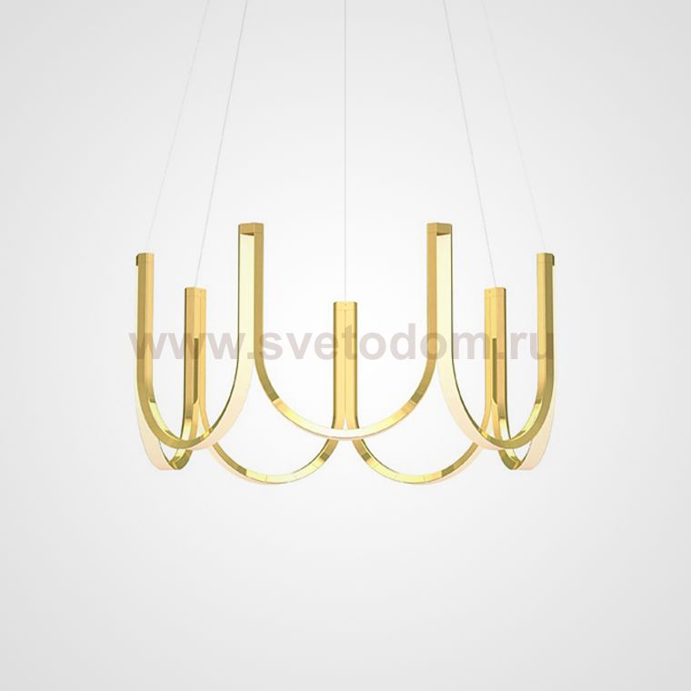 Подвесная люстра U-SERIES for Arpel D100 Gold ImperiumLoft 208232-26