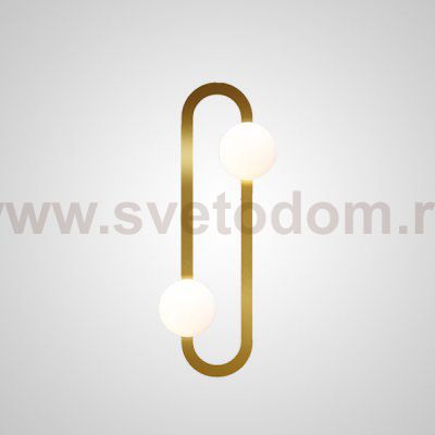 Настенный светильник DIKA L2 Brass ImperiumLoft 208279-23