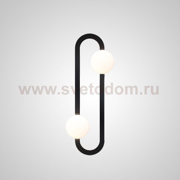 Настенный светильник DIKA L2 Black ImperiumLoft 208280-23