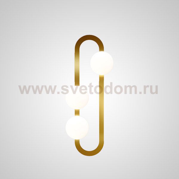 Настенный светильник DIKA L3 Brass ImperiumLoft 208282-23