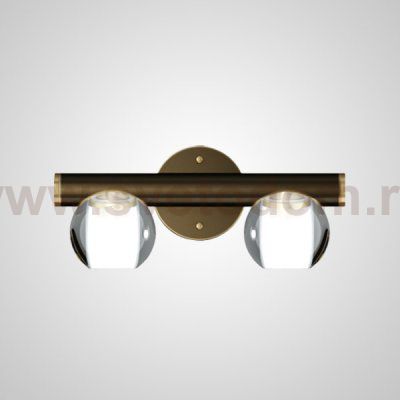 Настенный светильник ILIANA WALL A Brass Black ImperiumLoft 208286-23