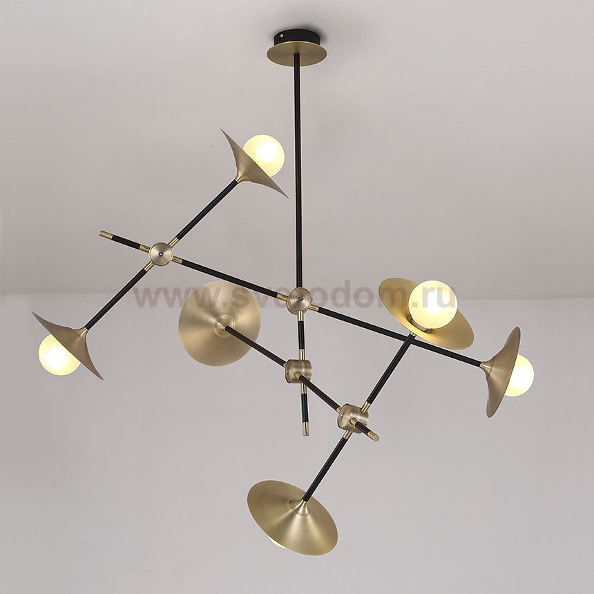 Подвесная люстра VERK 6 lamps ImperiumLoft 208295-26