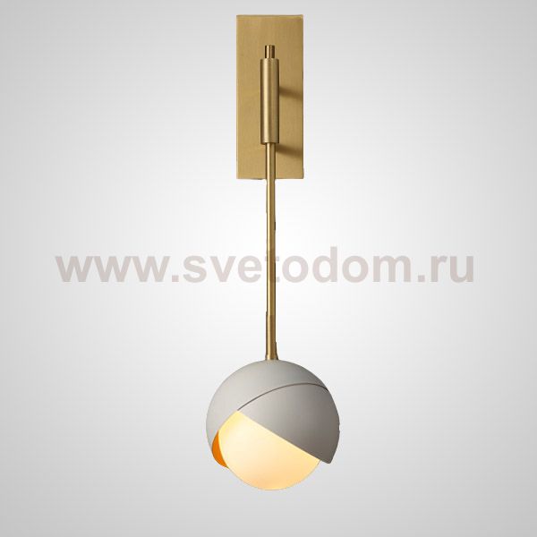 Настенный светильник FLORIS WALL B Bronze White ImperiumLoft 208298-23