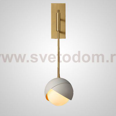 Настенный светильник FLORIS WALL B Bronze White ImperiumLoft 208298-23