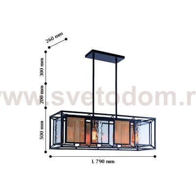 Люстра подвесная Favourite 2083-4P Dual