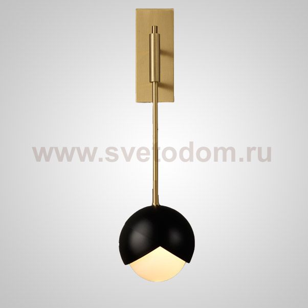 Настенный светильник FLORIS WALL B Bronze Black ImperiumLoft 208300-23