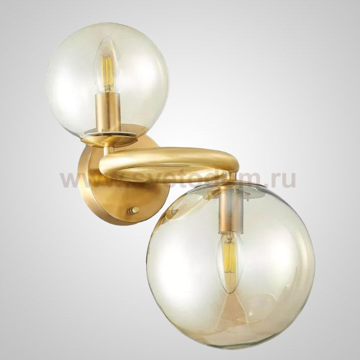 Настенный светильник POLDI AMBER WALL ImperiumLoft 208313-23