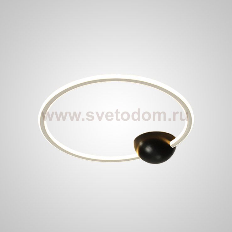 Полоточный светильник FINNLAUG D30 White Black Трехцветный свет ImperiumLoft 208328-26