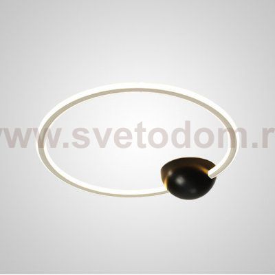 Полоточный светильник FINNLAUG D42 White Black 4000К ImperiumLoft 208331-26