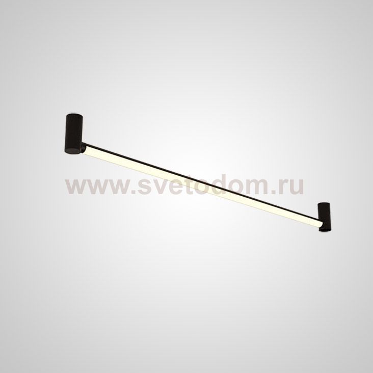 Полоточный светильник SIRRA Black L120 Трехцветный свет ImperiumLoft 208344-26