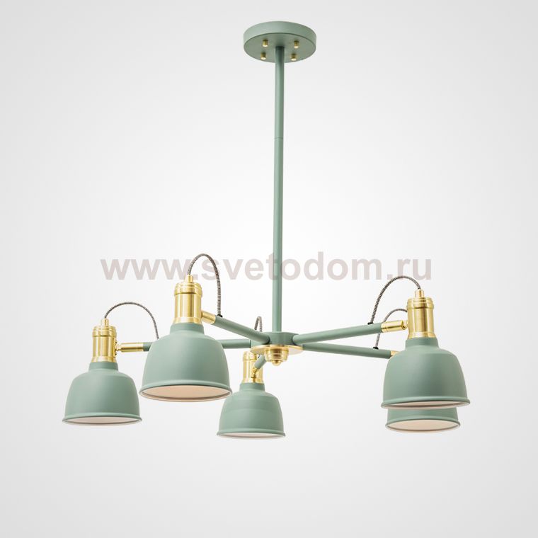 Люстра на штанге VINLAND CH D82 Blue ImperiumLoft 208348-26