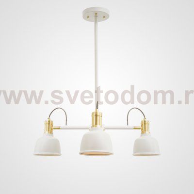 Люстра на штанге VINLAND CH D72 White ImperiumLoft 208351-26