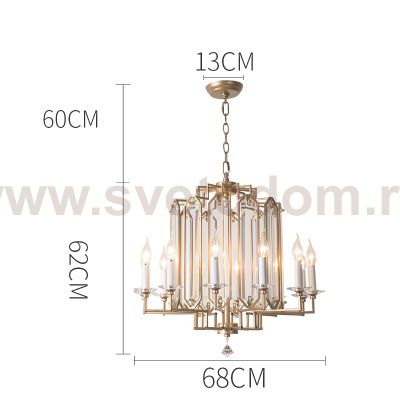 Люстра Phube 12 lamps ImperiumLoft 208424-28