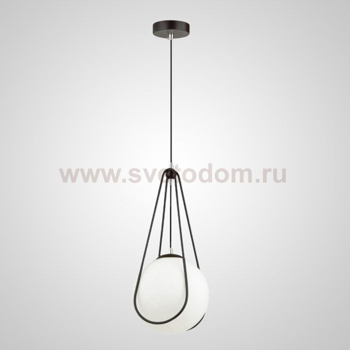 Подвесной светильник CHASIL ONE Black Silver ImperiumLoft 208476-23