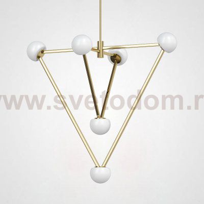 Подвесной светильник DUCHESS L6 Brass ImperiumLoft 208536-23