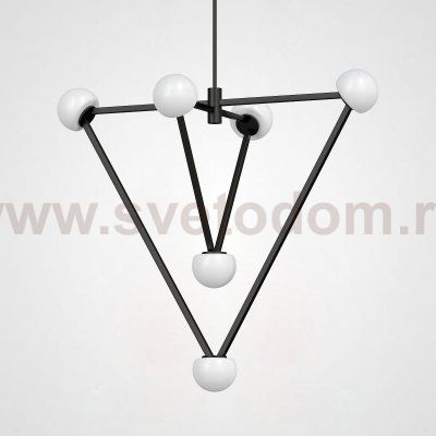Подвесной светильник DUCHESS L6 Black ImperiumLoft 208537-23