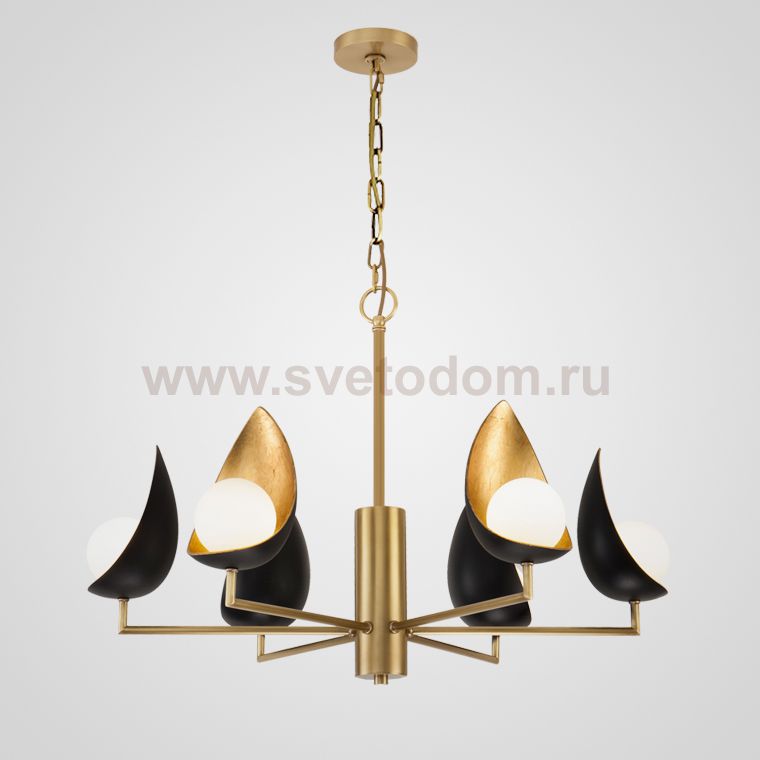 Дизайнерская люстра ODENCE 6 lamps ImperiumLoft 208538-22