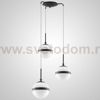 Подвесной светильник GIRA ONE L3 Black ImperiumLoft 208552-23