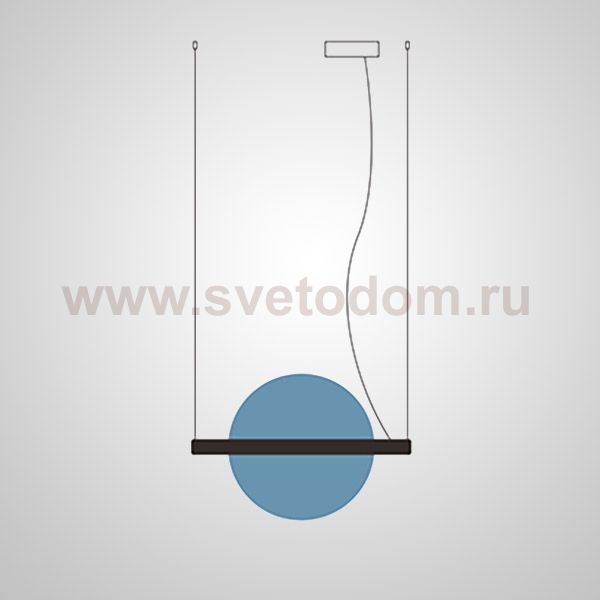 Подвесной светильник LIBERTY L50 Blue ImperiumLoft 208557-23