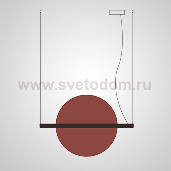 Подвесной светильник LIBERTY L76 Red ImperiumLoft 208566-23