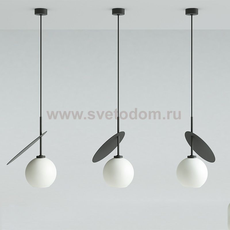 Подвесной светильник CHERRY D25 Black/White ImperiumLoft 208614-22