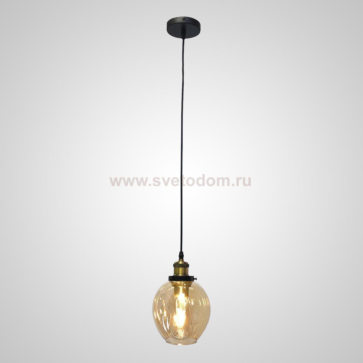 Подвесной светильник ADEL ONE B Cognac ImperiumLoft 208763-23