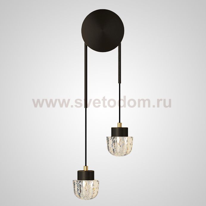 Настенный светильник LYKKE Brass ImperiumLoft 208780-23