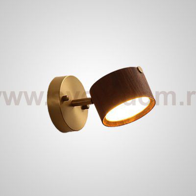 Настенный светильник BERNY A Dark brown ImperiumLoft 208803-23