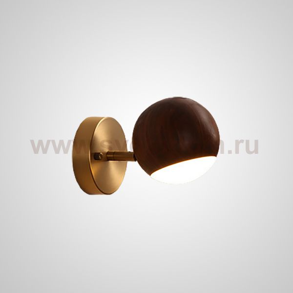 Настенный светильник BERNY A Dark brown ImperiumLoft 208803-23