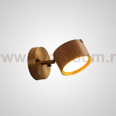 Настенный светильник BERNY A Dark brown ImperiumLoft 208803-23