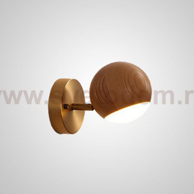 Настенный светильник BERNY A Dark brown ImperiumLoft 208803-23