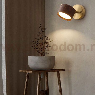 Настенный светильник BERNY A Dark brown ImperiumLoft 208803-23