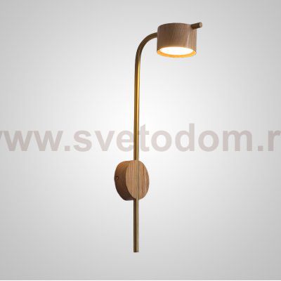 Настенный светильник PATSY H55 Dark brown ImperiumLoft 208809-23