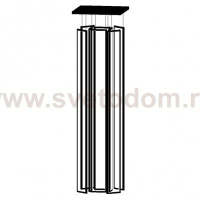 Подвесной светильник ARISAIG L8  ImperiumLoft 208863-23