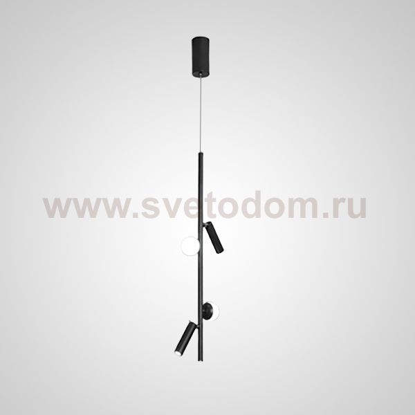 Подвесной светильник SNOTRA L4 Black 4000К ImperiumLoft 208867-23