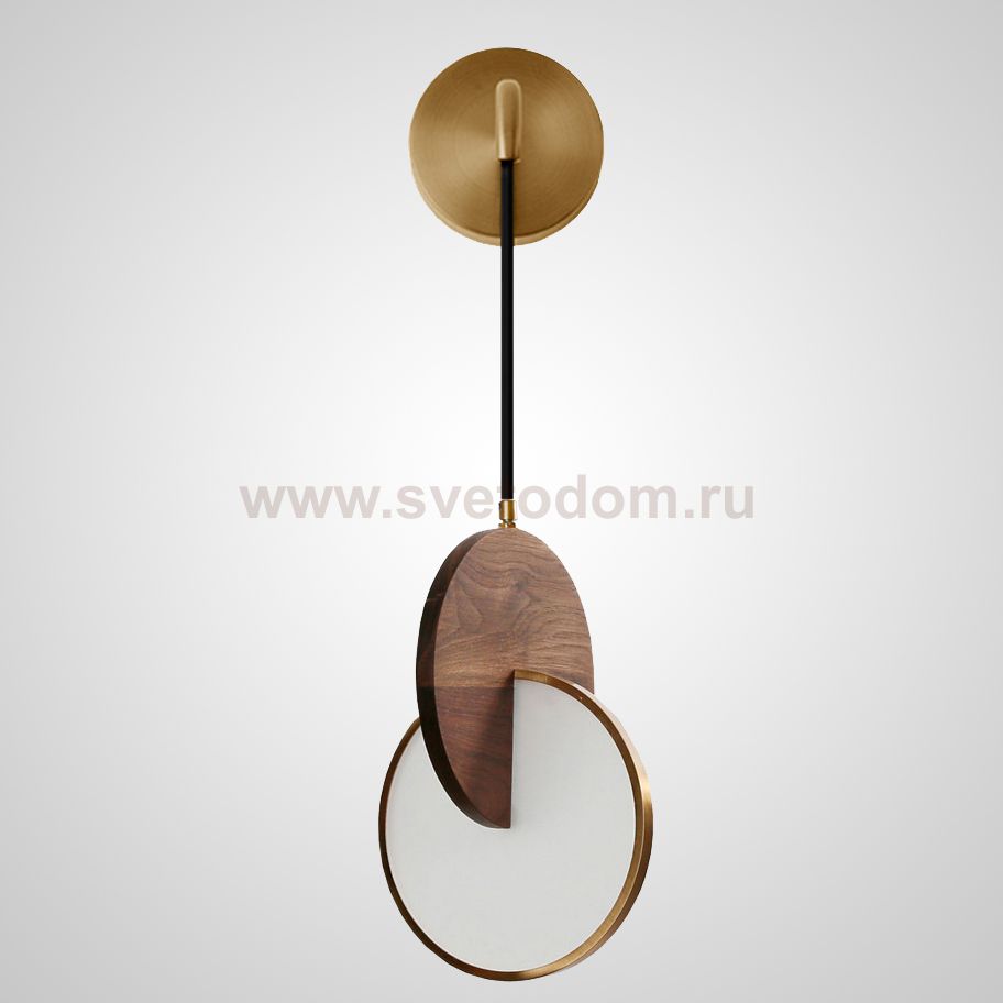 Настенный светильник GLATT WOOD WALL ImperiumLoft 208941-23